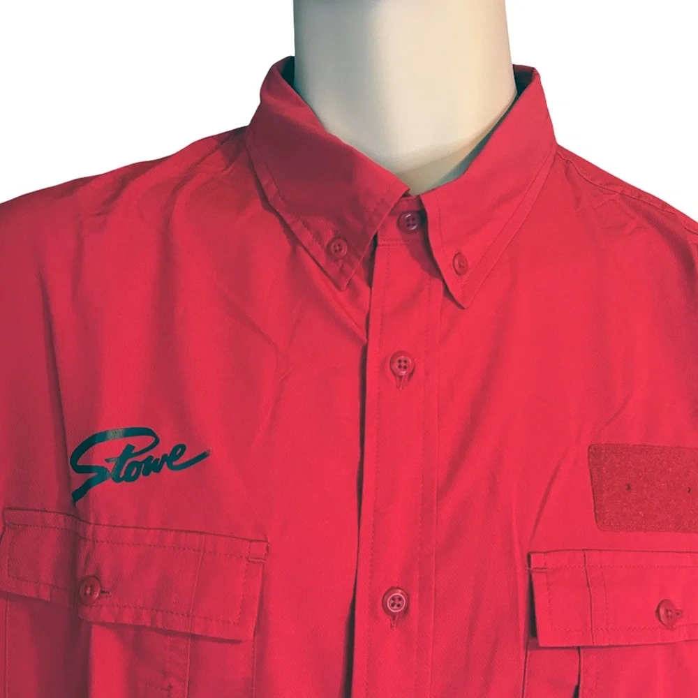 Helly Hansen Pro Shirt Uniform Utility Stowe Fraser Packable Fraser Resort Red - Picture 7 of 13